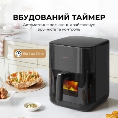 Мультипечь MOVA AeroChef FD10s Pro Black (VFF12A-BL-S) - изображение 8