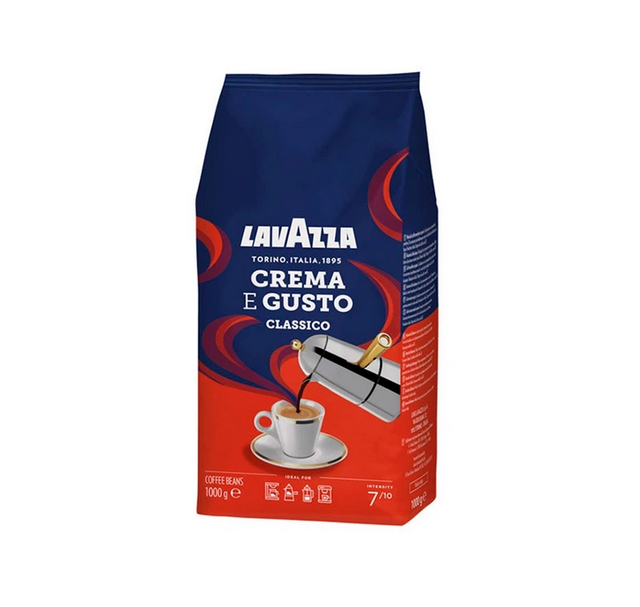 Кофе зерновой Lavazza Crema&Gusto Classico 1 кг, темная обжарка, арабика/робуста 30/70 - изображение 5