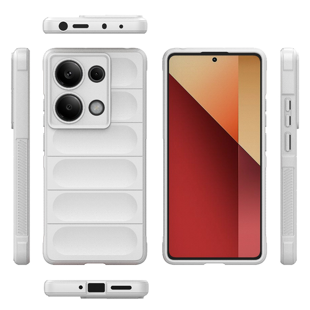 Чохол для смартфона Cosmic Magic Shield for Xiaomi Redmi Note 13 Pro 5G/POCO X6 5G White - зображення 2