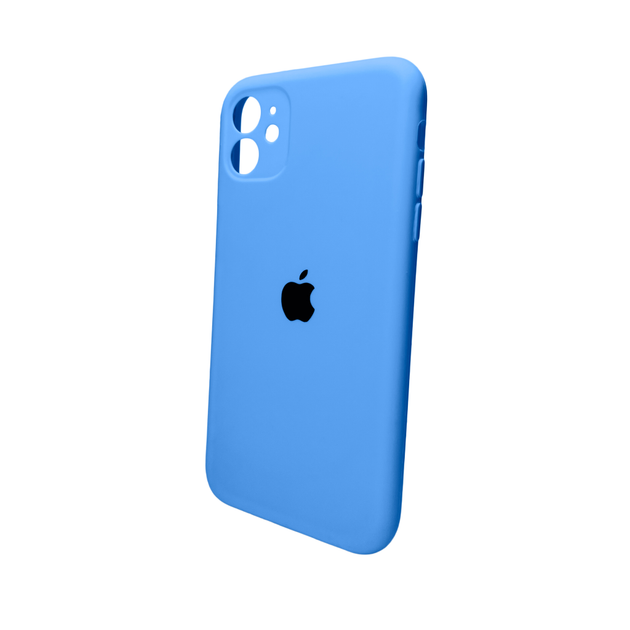 Чохол для смартфона Silicone Full Case AA Camera Protect for Apple iPhone 11 кругл 38,Surf Blue - Фото 1 Чохол для смартфона Silicone Full Case AA Camera Protect for Apple iPhone 11 кругл 38,Surf Blue - изображение 1