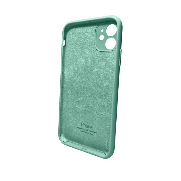 Чохол для смартфона Silicone Full Case AA Camera Protect for Apple iPhone 11 Pro кругл 30,Spearmint - изображение 2