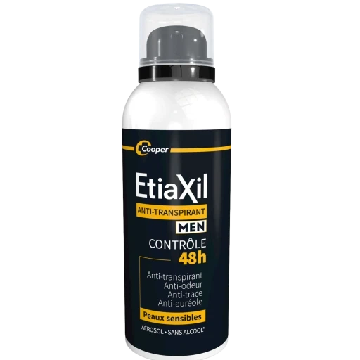 Дезодорант Etiaxil anti-transpirant 48h Contrôle Extrême Spray антиперспірант чоловічий аерозоль 150 мл - Фото 1 Дезодорант Etiaxil anti-transpirant 48h Contrôle Extrême Spray антиперспірант чоловічий аерозоль 150 мл - зображення 1