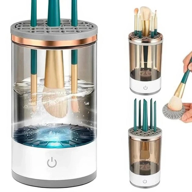 Портативный очиститель для кисточек MAKEUP BRUSH CLEANER ART 9516 для мытья и сушки макияжных аксессуаров - Фото 8 Портативный очиститель для кисточек MAKEUP BRUSH CLEANER ART 9516 для мытья и сушки макияжных аксессуаров - изображение 8