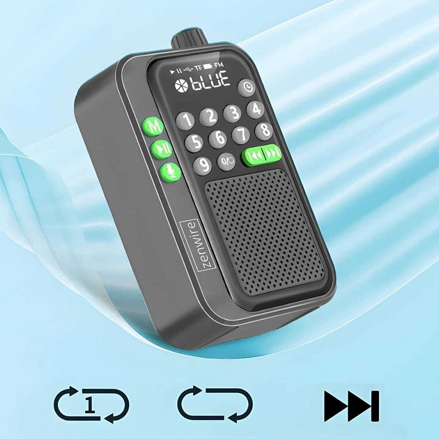 Радіоприймач Zenwire Y1 Black (5904507521943) - зображення 6