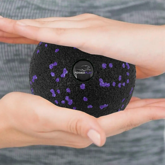 Массажный мяч PowerPlay PP-4350 Epp Massage Ball d8 см Черно/Фиолетовый (PP-4350_Purple_d8) - Фото 5 Массажный мяч PowerPlay PP-4350 Epp Massage Ball d8 см Черно/Фиолетовый (PP-4350_Purple_d8) - изображение 5
