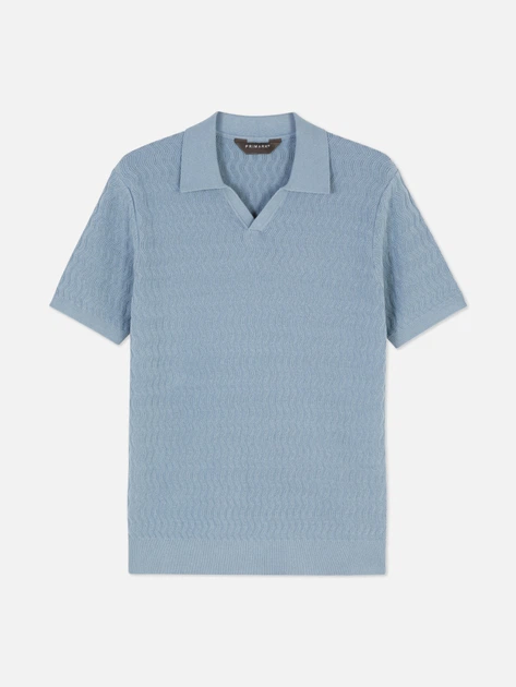 Поло Primark блідо-синій DQATH850 XL - Фото 5 Поло Primark блідо-синій DQATH850 XL - изображение 5