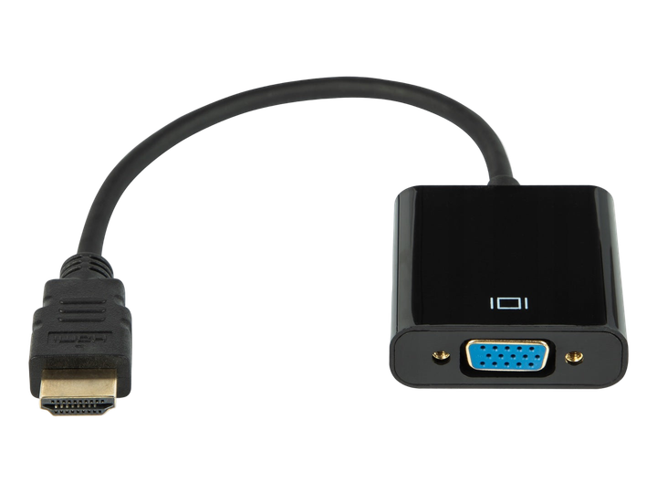 Перехідник HDMI to VGA гнучкий 77205 - Фото 2 Перехідник HDMI to VGA гнучкий 77205 - изображение 2
