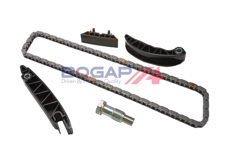 Комплект ланцюга ГРМ VW GOLF IV 97-/VW PASSAT B5.5 00-/VW TRANSPORTER T5 03- BOGAP (A1328244) - Фото 1 Комплект ланцюга ГРМ VW GOLF IV 97-/VW PASSAT B5.5 00-/VW TRANSPORTER T5 03- BOGAP (A1328244) - изображение 1
