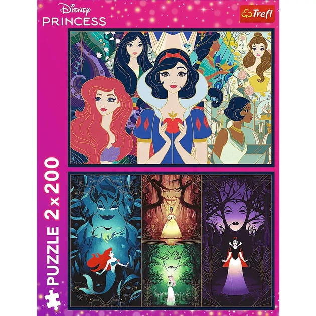 Набір пазлів Trefl Disney Princess Чарівні принцеси (13317) - изображение 4