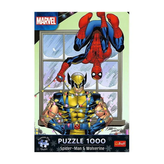 Пазли Trefl Premium Plus Marvel Людина-павук і Росомаха 1000 ел (12088) - Фото 2 Пазли Trefl Premium Plus Marvel Людина-павук і Росомаха 1000 ел (12088) - изображение 2