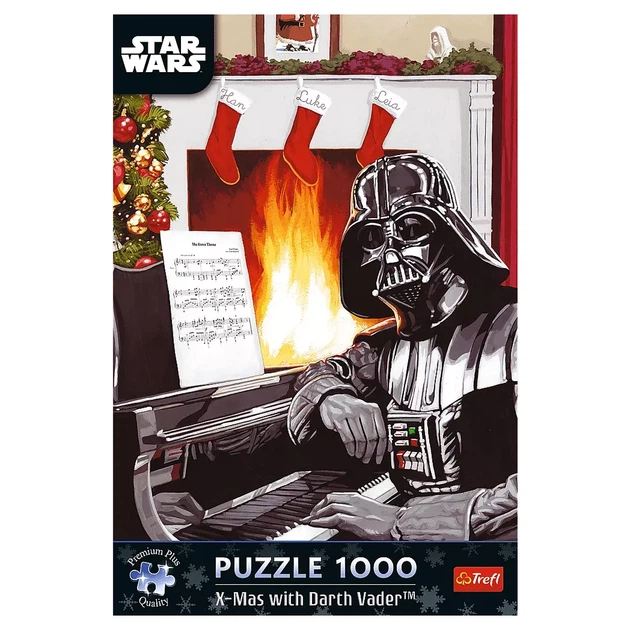Пазли Trefl Premium Plus Star Wars Різдво з Дартом Вейдером 1000 ел (20851) - изображение 3