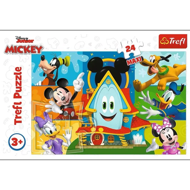 Пазли Trefl Maxi Disney Мікі-Маус 24 ел (14351) - изображение 3