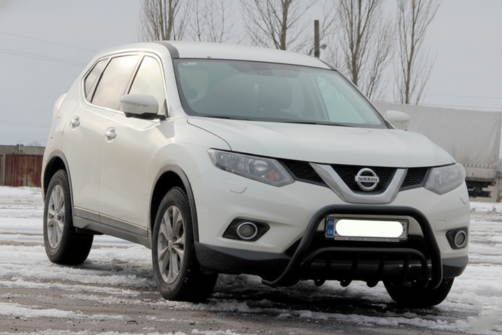 Кенгурятник WT002 Black (нерж) для Nissan X-trail T32/Rogue 2014-2021 рр - Фото 2 Кенгурятник WT002 Black (нерж) для Nissan X-trail T32/Rogue 2014-2021 рр - зображення 2