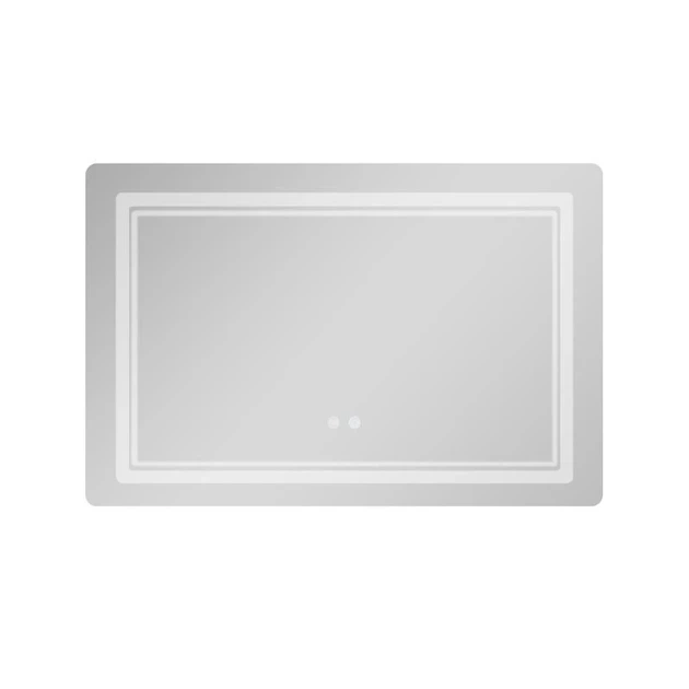 Зеркало Qtap Cardinal (CA2) 800х600 с LED-подсветкой Touch, с антизапотеванием, с диммером, рег. темп цвета (3000-6500K) - изображение 3