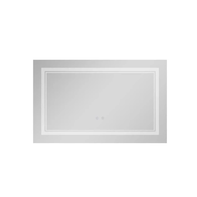 Зеркало Qtap Cardinal (CA1) 700х500 с LED-подсветкой Touch, с антизапотеванием, с диммером, рег. темп цвета (3000-6500K) - изображение 3