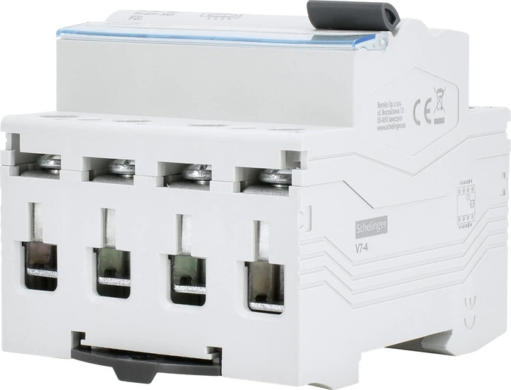 Диференційний вимикач SCHELINGER AC 4P 25A 30mA A03-V7-4-25-030 (5900280985057) - зображення 5