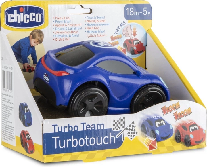 Машинка Chicco Turbo Touch Синя (8058664184132) - зображення 4