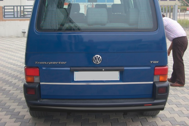 Задняя дуга AK002 Черная (нерж. сталь) для Volkswagen T4 Caravelle/Multivan 1990–2003 гг - изображение 5
