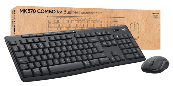 IT набір Logitech MK370 Combo for Business US/UA, Графітовий (920-012077) (6906597) - изображение 4