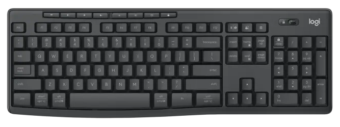 IT набір Logitech MK370 Combo for Business US/UA, Графітовий (920-012077) (6906597) - изображение 6