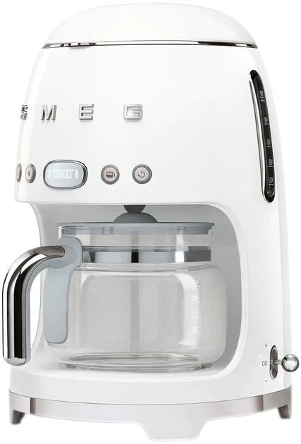 Крапельна кофеварка SMEG DCF02WHEU - Фото 1 Крапельна кофеварка SMEG DCF02WHEU - зображення 1