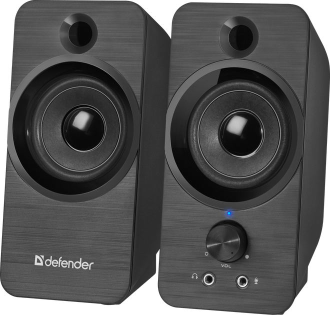 Акустика Defender 2.0 SPK 190 USB 8W Чорний (65190) (6514099) - Фото 1 Акустика Defender 2.0 SPK 190 USB 8W Чорний (65190) (6514099) - изображение 1