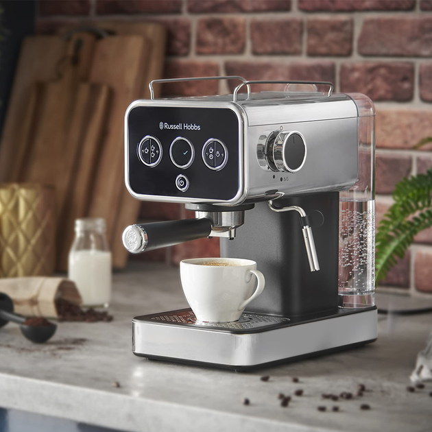 Кавоварка еспрессо Russell Hobbs 26450-56 Distinctions Чорний (6943149) - изображение 5
