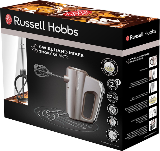 Міксер Russell Hobbs 25892-56 Smoky Quartz (6651547) - Фото 7 Міксер Russell Hobbs 25892-56 Smoky Quartz (6651547) - изображение 7