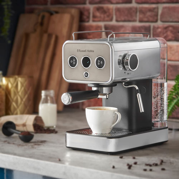 Кавоварка еспрессо Russell Hobbs 26452-56 Distinctions Titanium (6899417) - изображение 8