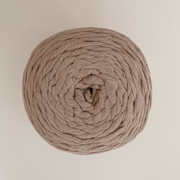 Шпагат для макраме YarnArt twisted 4мм 500г бежевий (№753) - изображение 3
