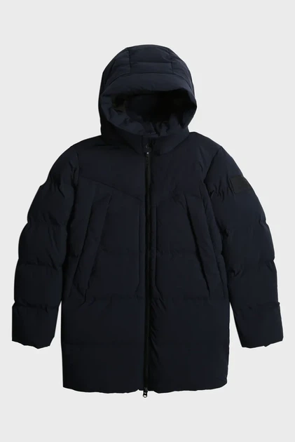 Чоловіча темно-синя куртка G-Whistler Padded Hooded Parka 2.1 G-Star RAW S D25347,D518 - зображення 7