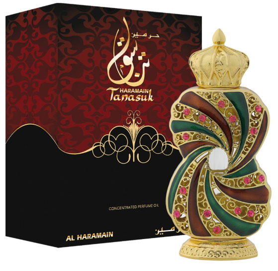 Miniaturka Olejek perfumowany unisex Al Haramain Tanasuk 12 ml (6291100136247) - obraz 2