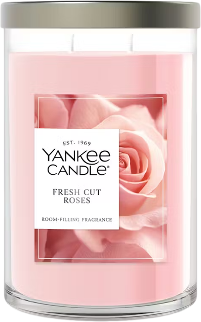 Świeca zapachowa-tumbler Yankee Candle Signature Fresh Cut Roses 567 g (5038581143606) - Zdjęcie 1 Świeca zapachowa-tumbler Yankee Candle Signature Fresh Cut Roses 567 g (5038581143606) - obraz 1