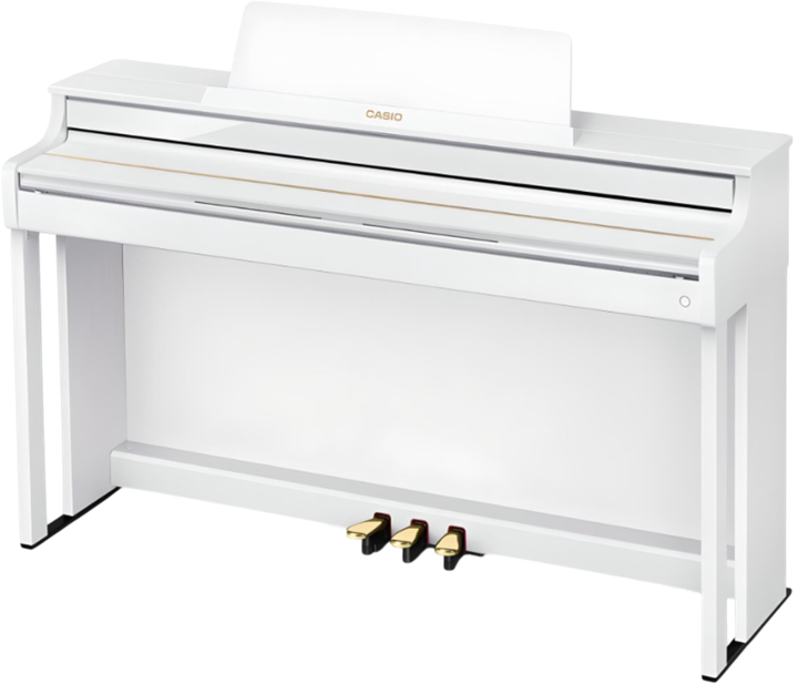 Pianino cyfrowe Casio AP-550 White (AP-550WE) - obraz 3