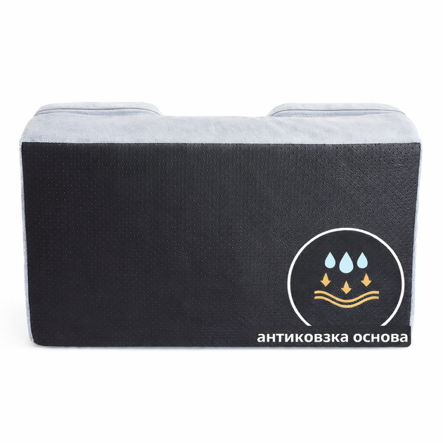 Ортопедична лежанка для собак та котів 75×50 см з ефектом пам'яті (memory foam) - Фото 4 Ортопедична лежанка для собак та котів 75×50 см з ефектом пам'яті (memory foam) - зображення 4