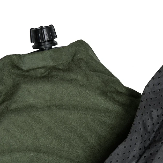 Коврик самонадувний Tribe Comfort 9 см (200×66 см, R-value 6) туристичний зимовий кемпінговий (T-BB-0014-green) - зображення 4