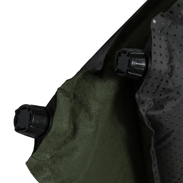 Коврик самонадувний двомісний Tribe Comfort Double 5 см (200×130 см, R-value 4) туристичний кемпінговий (T-BB-0015-green) - зображення 3