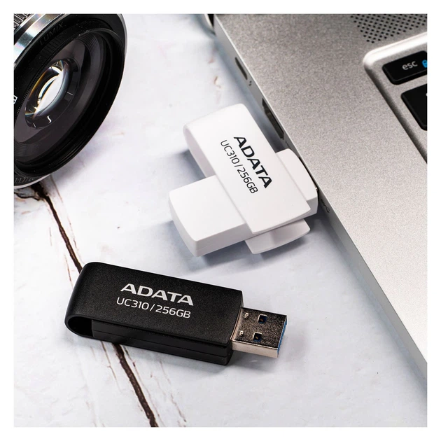 USB флеш накопичувач ADATA 64GB UC310 Black USB 3.0 (UC310-64G-RBK) - Фото 9 USB флеш накопичувач ADATA 64GB UC310 Black USB 3.0 (UC310-64G-RBK) - изображение 9