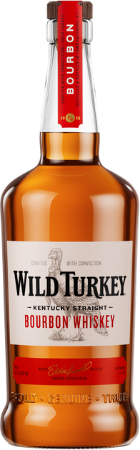 Бурбон Wild Turkey до 8 лет выдержки 0.7 л 40.5% (8000040500012) - Фото 1 Бурбон Wild Turkey до 8 лет выдержки 0.7 л 40.5% (8000040500012) - изображение 1