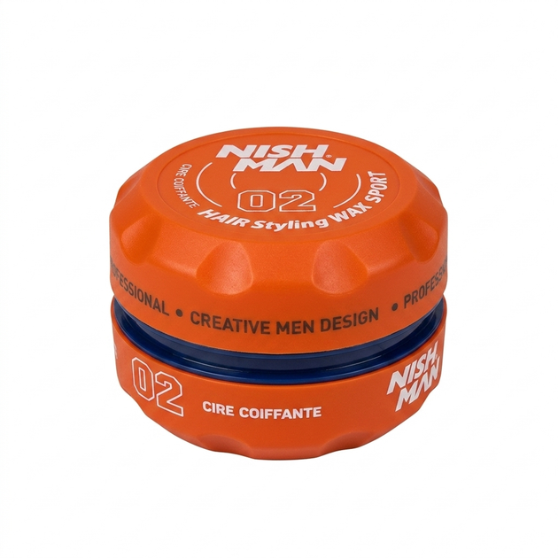 Віск для стилізації волосся Nishman Hair Styling Wax Sport 02 150 мл (NMN-150-02) - Фото 1 Віск для стилізації волосся Nishman Hair Styling Wax Sport 02 150 мл (NMN-150-02) - изображение 1