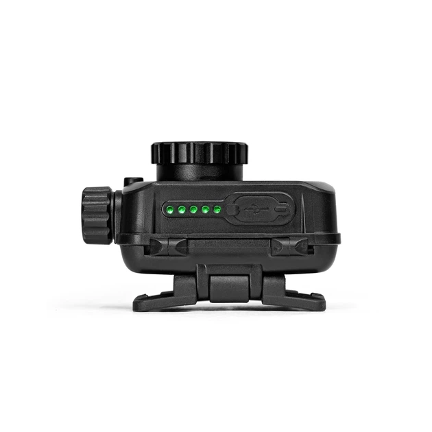 Налобный светодиодный фонарик 10W 1000Lm 5000K VIDEX VLF-H047Z (2000mAh несменный, 8 режимов)IP65 - изображение 12