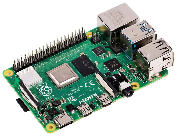 Одноплатный ПК Raspberry Pi 4 B 8 GB SC0195(9) RPI4-MODBP-8GB - Фото 2 Одноплатный ПК Raspberry Pi 4 B 8 GB SC0195(9) RPI4-MODBP-8GB - изображение 2