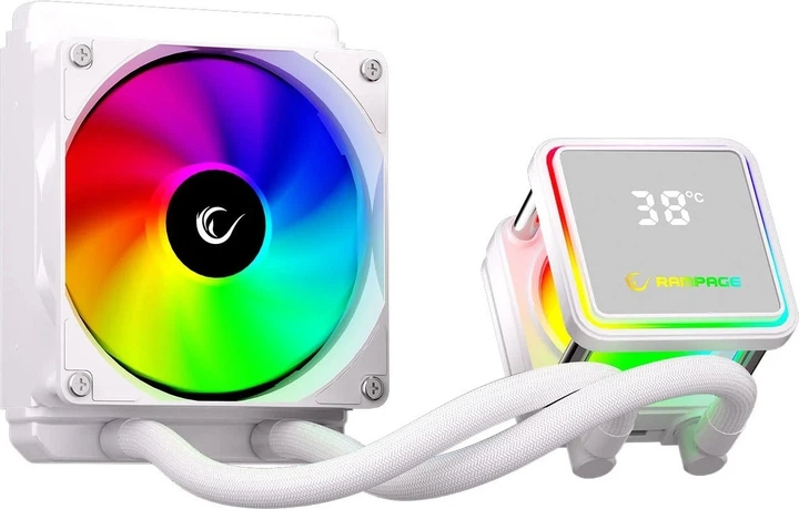 Chłodzenie wodne Rampage INFINITE V120 ARGB White (INFINITEV120-WHITE) - obraz 6