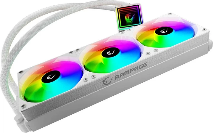 Chłodzenie wodne Rampage INFINITE V360 ARGB White (INFINITEV360-WHITE) - obraz 4
