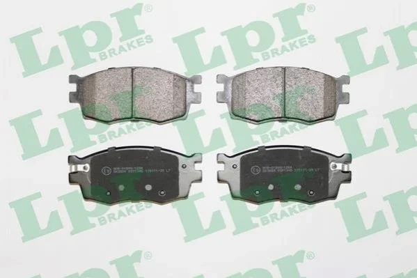 Гальмівні колодки LPR 05P1345 KIA Rio; Hyundai I20, Accent 1GE0058101, 581011GA00, 581011GE00 - Фото 1 Гальмівні колодки LPR 05P1345 KIA Rio; Hyundai I20, Accent 1GE0058101, 581011GA00, 581011GE00 - зображення 1