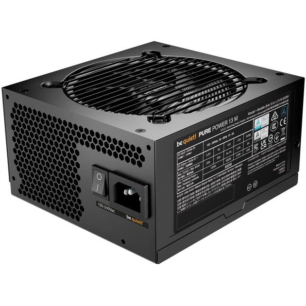 Блок живлення be quiet! PURE POWER 13 M 650W (BP025EU) - изображение 2