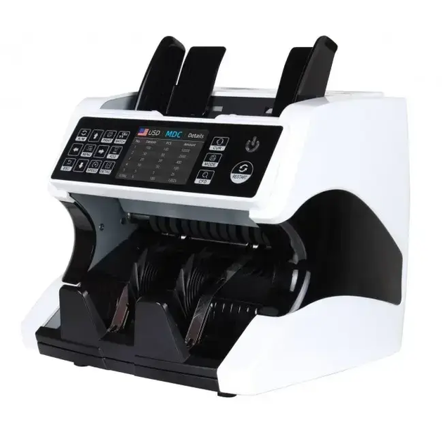 Счетная машинка Bill Counter AL-920 с детектором фальшивых денег и верхней загрузкой - Фото 4 Счетная машинка Bill Counter AL-920 с детектором фальшивых денег и верхней загрузкой - изображение 4