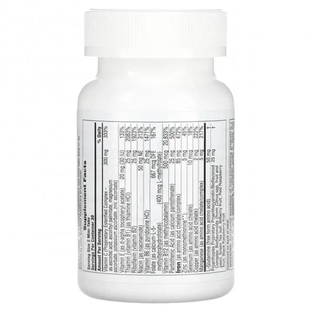 Nature's Plus, Hema-Plex, Хема плекс, Залізо, 60 міні-таблеток повільного вивільнення - зображення 2