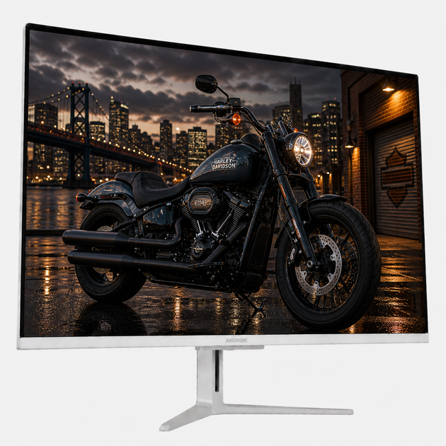 Моноблок 23.8" Medion (Lenovo Group) Akoya E23405 | Intel Core i3-1115G4 | IPS (1920x1080) FullHD | RAM 8 ГБ | SSD 512 ГБ | Intel Graphics | Wi-Fi 5 | Bluetooth 5.0 | Тонкий корпус | Win11 (5188) - Уценка - изображение 2
