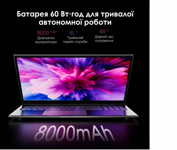 Ноутбук 17.3" SGIN M17 Intel Celeron N4020 RAM 8GB SSD 512GB Windows 11 (UKR) (102403987) - Уценка - Фото 5 Ноутбук 17.3" SGIN M17 Intel Celeron N4020 RAM 8GB SSD 512GB Windows 11 (UKR) (102403987) - Уценка - изображение 5